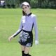 女紫色长袖 球服装 翻领T恤防走光网球服女士短裙 高尔夫女装 ZG6时尚
