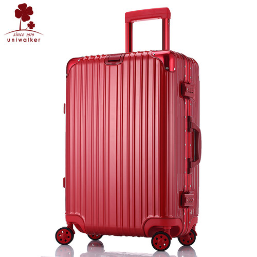 uniwalker铝框拉杆箱万向轮旅行