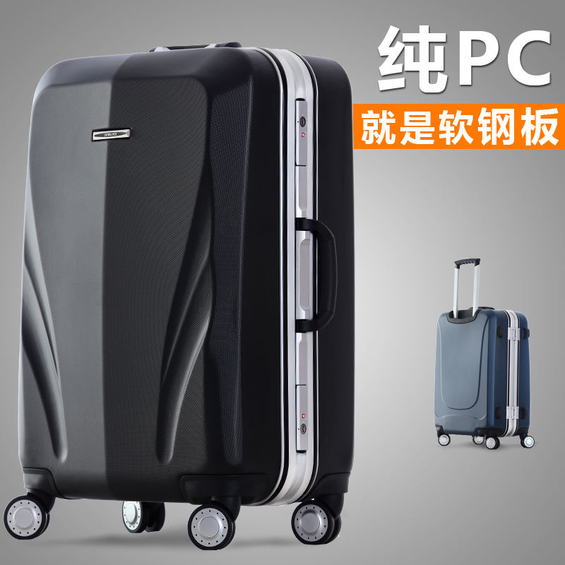 uniwalker纯pc铝框拉杆箱万向轮旅行箱男女24行李箱登机托运箱包|msdalam kategori Beg kulit/wanita/beg lelaki, beg pakaian - dari Buy2taobao.com untuk memberikan perkhidmatan ejen Taobao profesional membeli