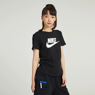 晶晶正品代购耐克女款纯棉休闲短袖7907