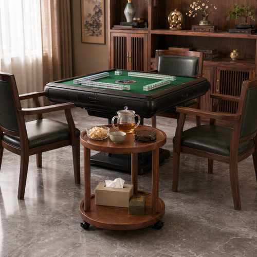 棋牌室专用可移动茶几麻将打牌茶