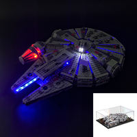 Star Wars series Millennium Falcon building blocks Spaceship large assembly toys for children and boys birthday gifts thumbnail 5