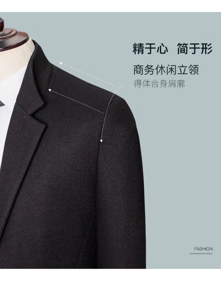 呢大衣男士秋冬季新款品牌修身商务休闲黑色短款外套xy3239,男装,休闲西服,淘宝优惠券,粉丝福利购,淘宝优惠卷