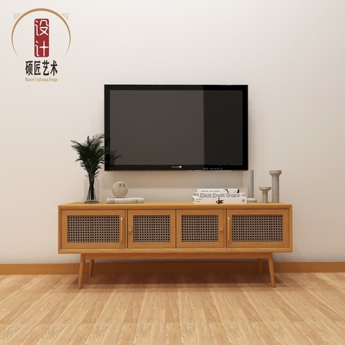 电视柜侘寂工业叙利亚混搭