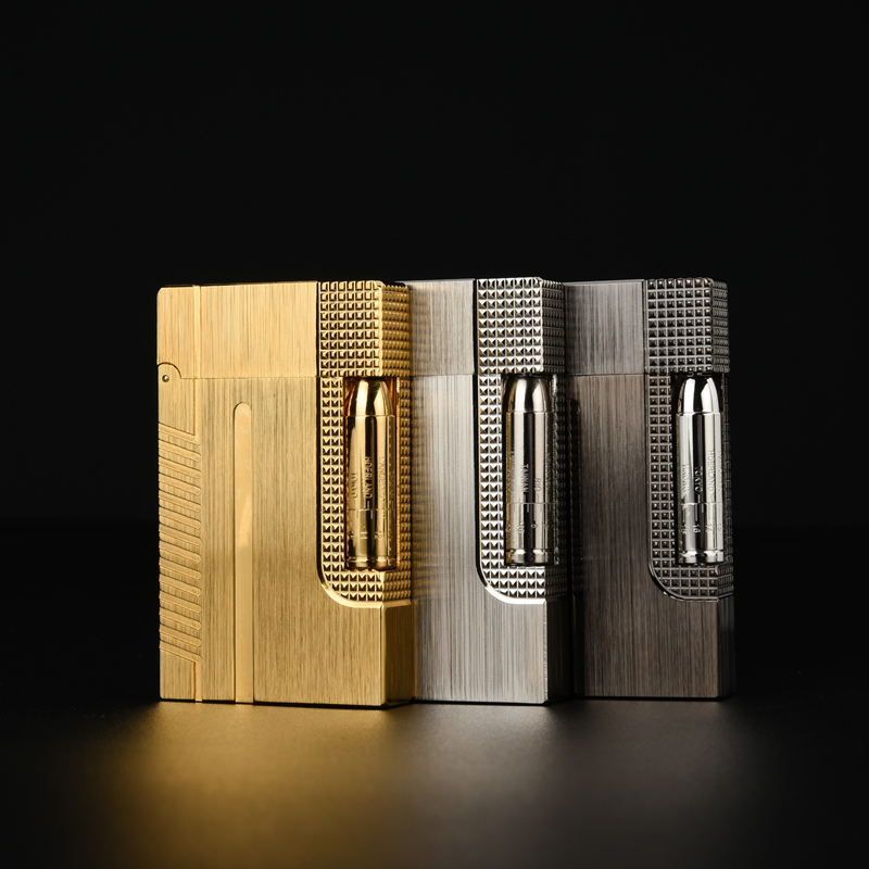 DUFAN法国都梵创意打火机朗声007子弹头拉丝复刻个性原装正品