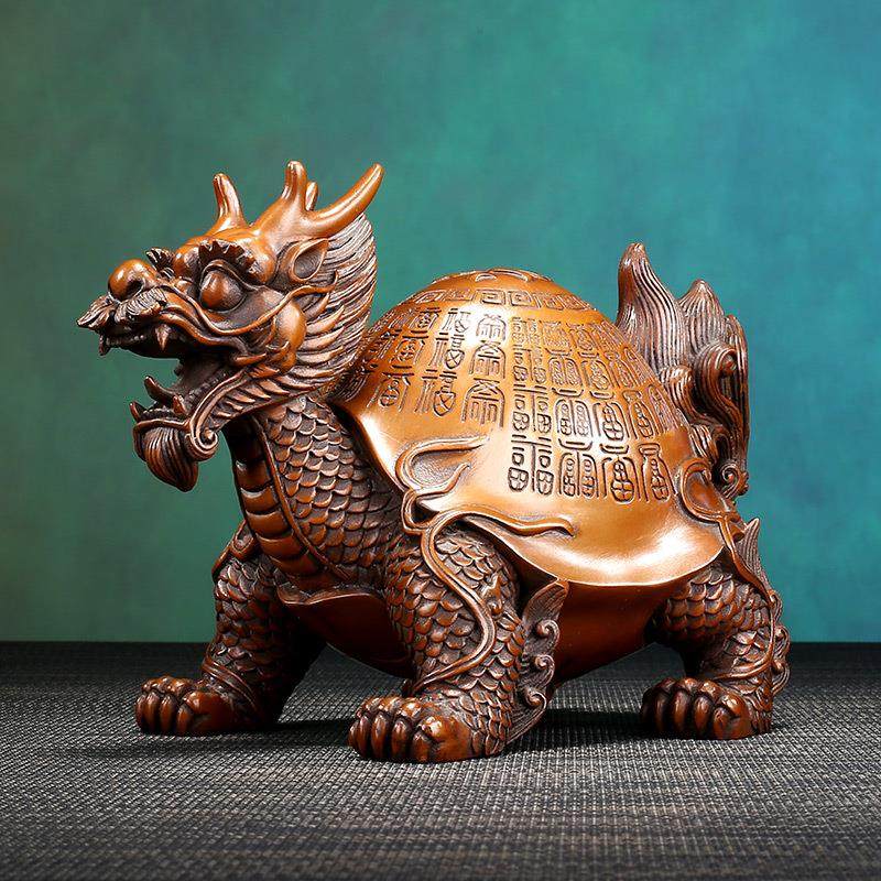 紫铜百福万寿龟摆件家居办公室桌面龙头龟工艺品中式传统瑞兽装饰,商务/设计服务,礼品/工艺品/饰品设计,淘宝优惠券,粉丝福利购,淘宝优惠卷