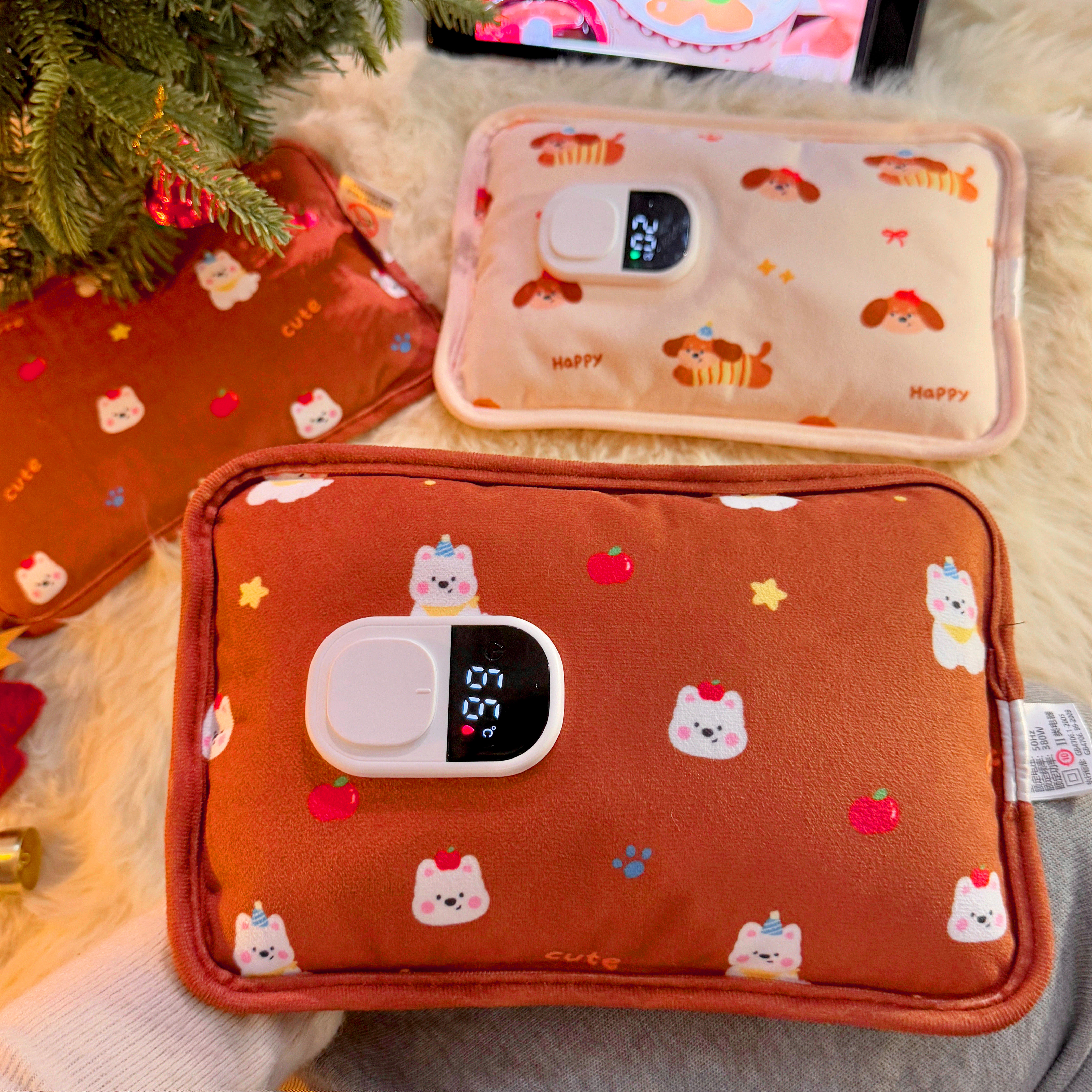 圣诞礼物热水袋2025年新款暖手脚