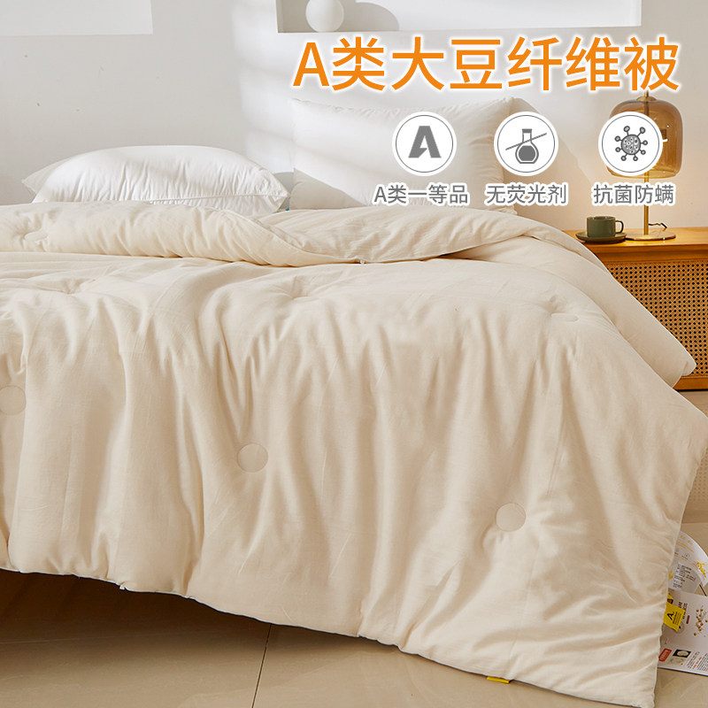 A类大豆被儿童被芯被子空调薄被幼儿园宝宝午睡小被子四季被夏季