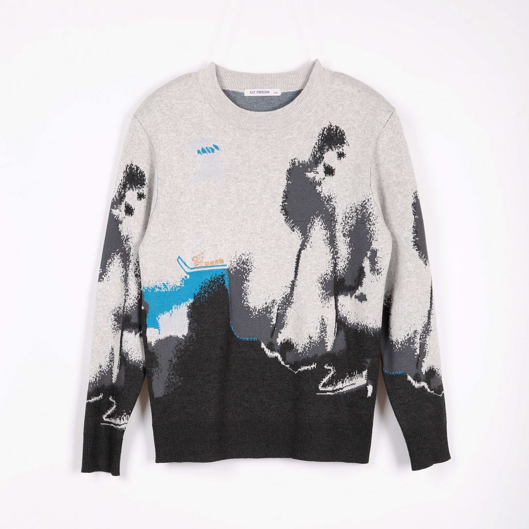 ALT阿恩蓝拓男士冬季内搭针织衫