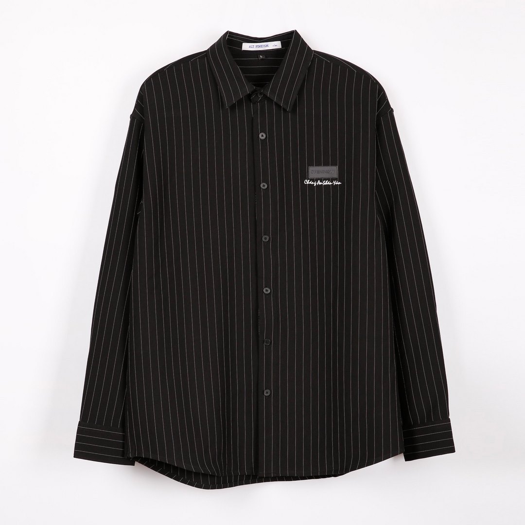 ALT阿恩蓝拓男士秋冬条纹衬衫