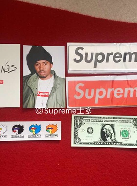 [现货]FW17 Supreme Week 1 Sticker 开季贴纸系列