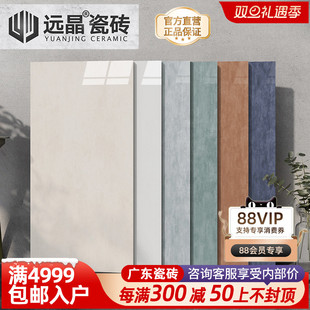 远晶 400x800亮光微水泥厨房卫生间瓷砖浴室墙砖阳台小地砖莫兰迪