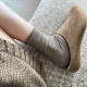 韩风清冷感灰咖 袜子女无骨 氛围感满满 基础款 堆堆袜也太好看了
