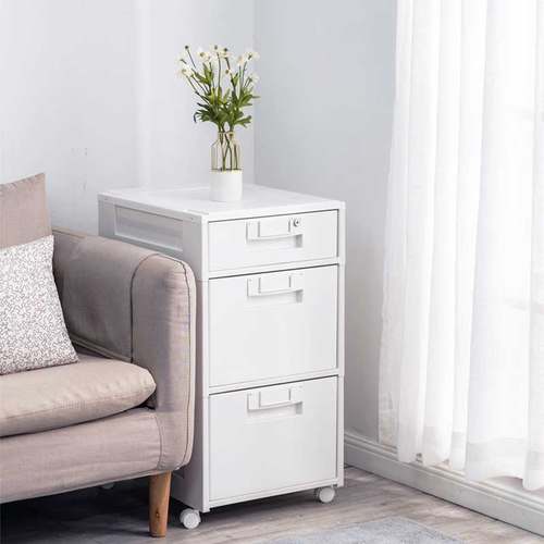 爱丽思iris带锁抽屉式收纳柜子