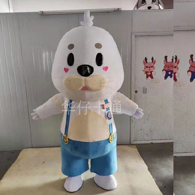 海豹卡通人偶服装海洋动物玩偶服