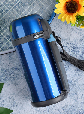 象印保温水壶旅行便携保温壶SF-CC15日本男户外真空304不锈钢水壶