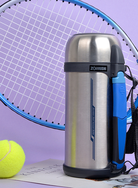 日本象印不锈钢大容量保温壶 SF-CC15 户外登山运动 旅行壶 暖壶