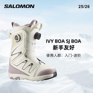 2526款SALOMON滑雪鞋女款Ivy BOA Sj BOA-Icicle 入门-进阶