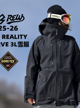 2526款REW雪服3L男女款Gore-Tex滑雪服REALITY CARVE防水透气耐磨