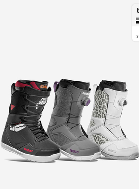 32雪鞋ThirtyTwo滑雪鞋女款钢丝扣快穿单板雪鞋瓷雪具2122款