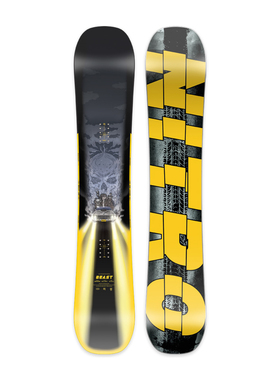 NITRO滑雪板男款2425款Team PRO MK全能板Optisym尼卓T1公园单板