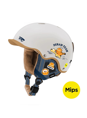 REV锐伍加菲猫偷闲小队 F3滑雪头盔MIPS亚洲头型头盔男女款