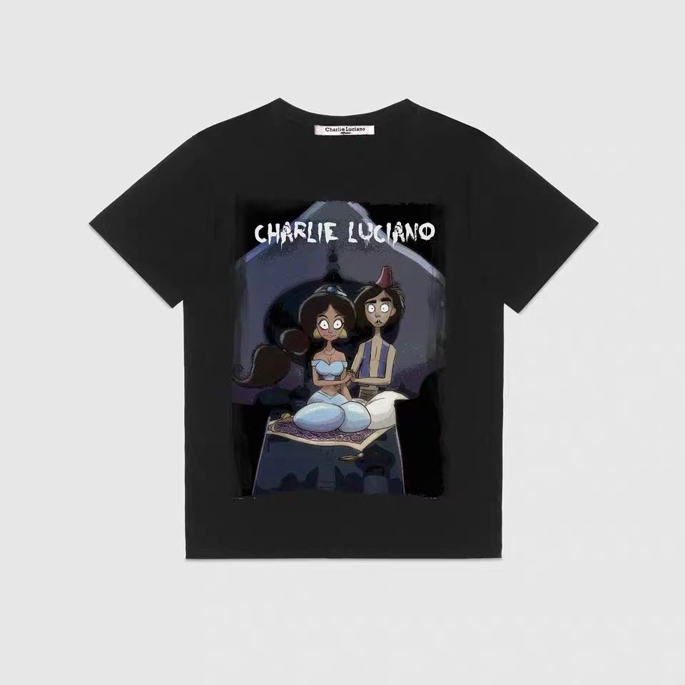 ¡¾XSpace¡¿Charlie Luciano °¢À¶¡ÉñµÆÓ¡»¨²å»¶ÌÐäTÐô