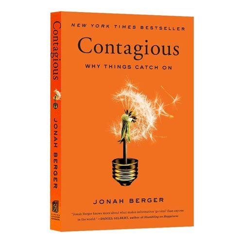 现货 英文原版 疯传 让你的产品思想行为像病毒一样入侵 Contagious Why Things Catch On 产品营销 书籍 Jonah Berger