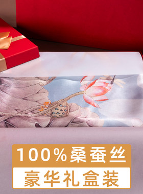 100%真丝丝巾--豪华礼盒包装