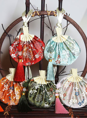 端午节香囊荷包香袋空袋子香包挂脖汽车随身挂件福袋锦囊平安符