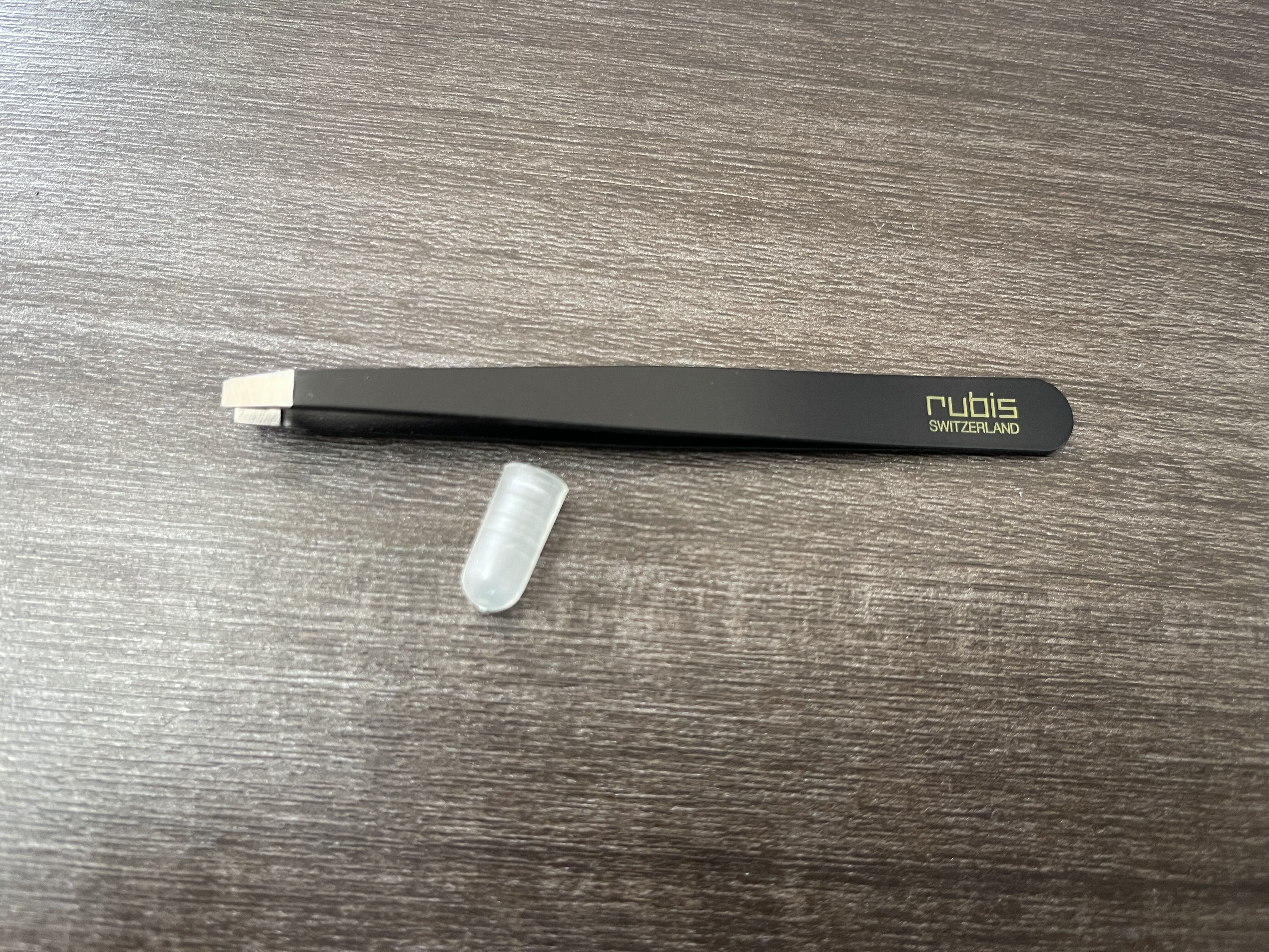 Rubis眉夹1K304 瑞士斜口眉夹 无缝隙拔眉钳