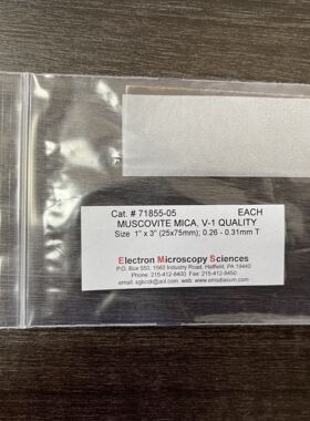 EMS云母片71855-05 AFM电镜基底片25*75mm