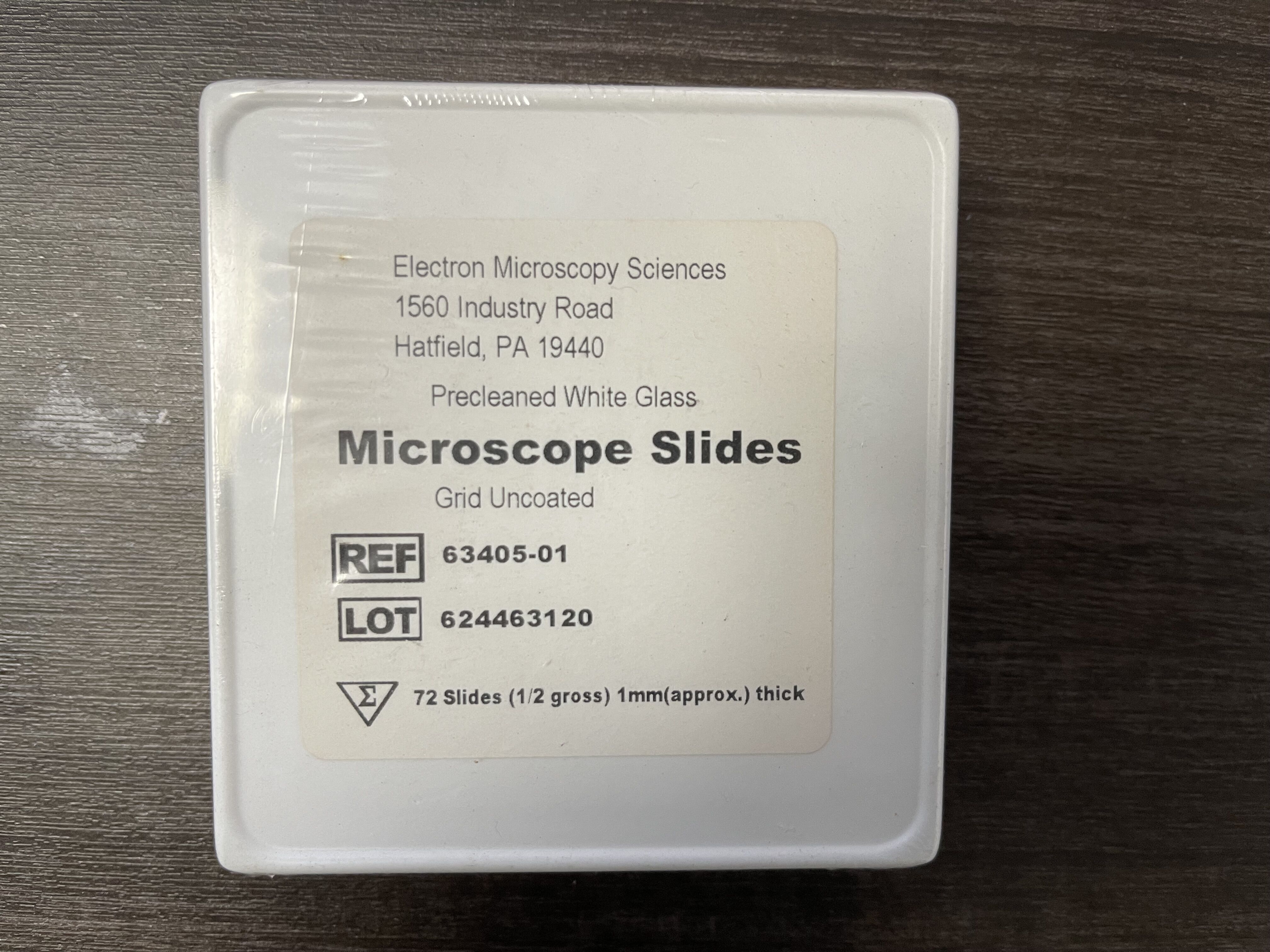 美国EMS显微载玻片63405-01 Microscope Slides