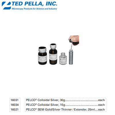 ted pella导电银胶14031 银胶稀释剂25ml PELCO Colloidal Silver