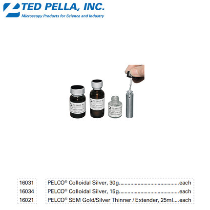 ted pella导电银胶14031 银胶稀释剂25ml PELCO Colloidal Silver