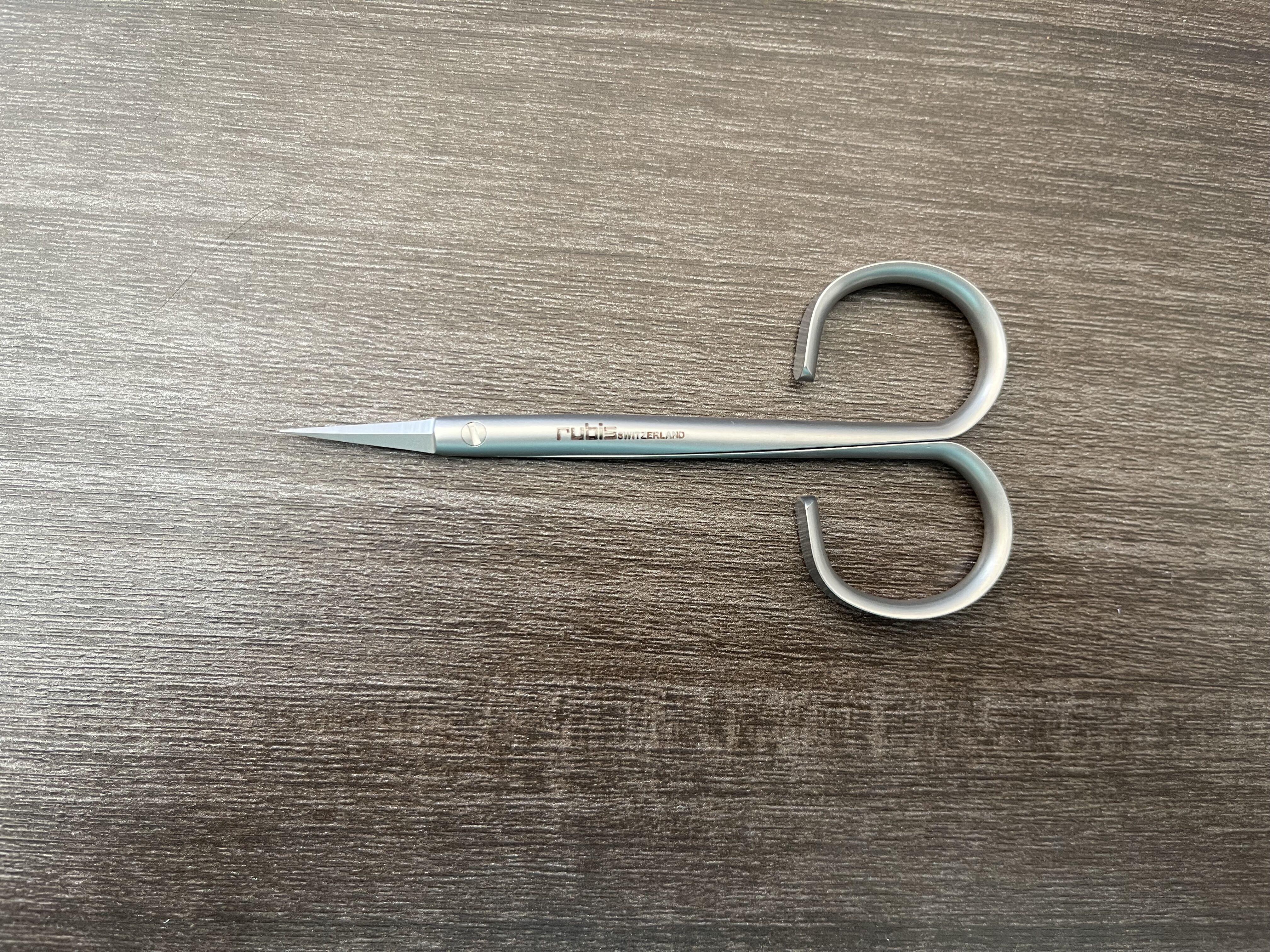 Rubis剪刀1F002 不锈钢锋利尖头指环剪刀