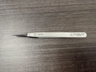 Carbon Excelta镊子159 Straight Tweezers Fiber Tipped