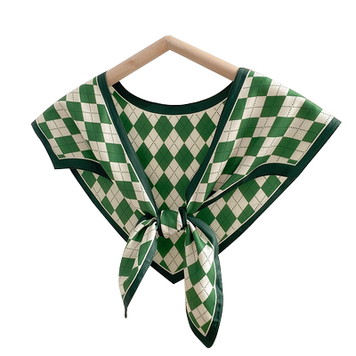 防晒假领子洋气时尚高档围巾披风