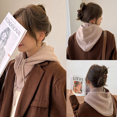 帽子围巾巴拉克拉法帽一体冬季