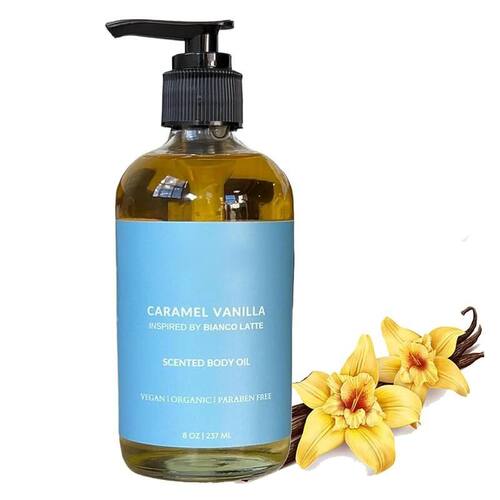 Orena Body Oil Caramel Vanilla焦糖香草身体油，香氛滋润身体油