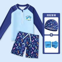 Серфинг -акула [купальник+плавающий рукав]