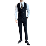 2024春夏新ins英伦风潮流修身马甲男背心套装外套礼服Q212P155，男装背心/马甲，电商A222（原电商A231）