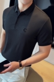 短袖POLO衫男2024夏季新潮流时尚都市刺绣修身打底Q257P60，男装Polo衫，电商A222（原电商A231）