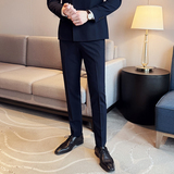 ins英伦风2024春季新潮流商务绅士修身男士西裤长裤大码Q236P88，男装西裤，电商A222（原电商A231）