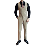 2024春季新ins英伦风潮流修身商务马甲男套装背心礼服Q220P155，男装背心/马甲，电商A222（原电商A231）
