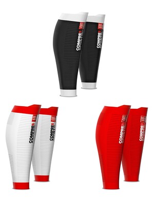 Compressport v2氧气版压缩小腿套跑步护腿马拉松越野压缩腿套