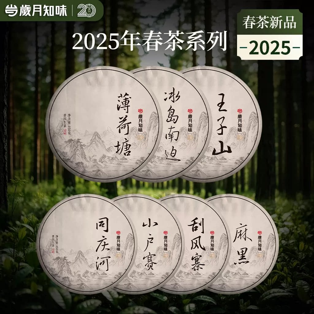 2025年冰岛薄荷塘刮风寨明前春茶