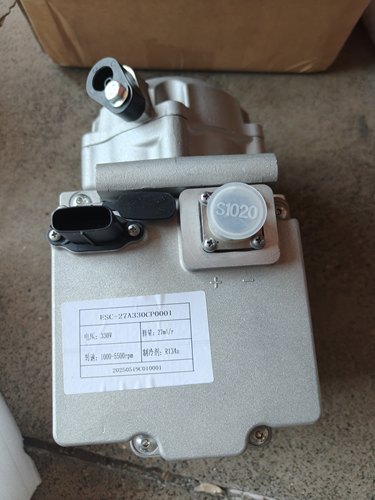 吉奥23款 新能源电动空调压缩机冷气泵空调泵全新质保装车