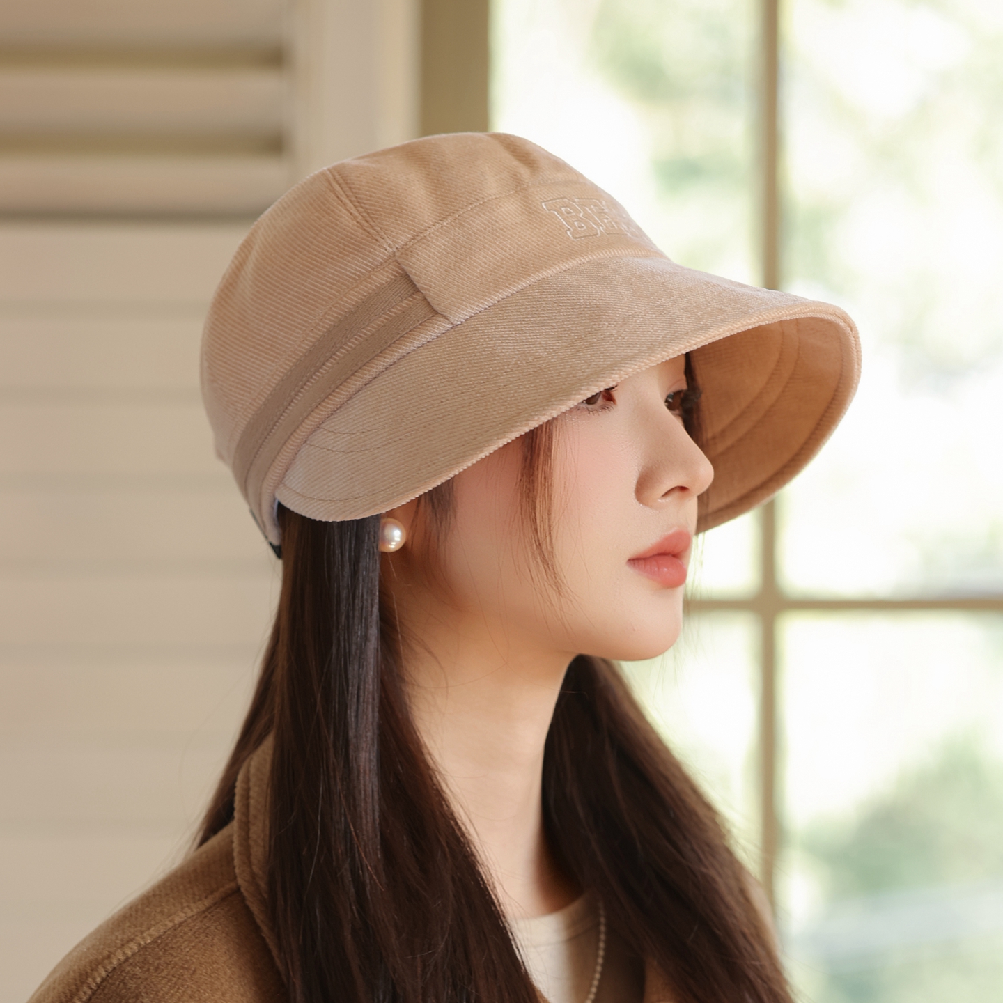 秋冬季新款渔夫帽子女显脸小