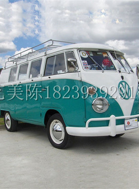 老爷车巴士美陈婚纱摄影落地摆件